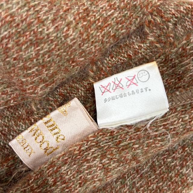 新品未使用★ヴィヴィアンウェストウッド ニットキャップ 茶、深緑、白 男女OK！