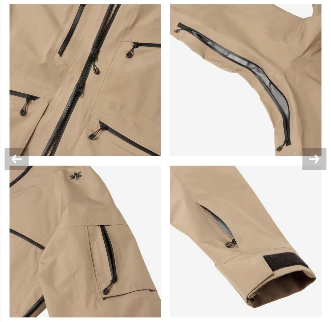 スキー Goldwin GORE-TEX3L Work Pocket Jacket(S)