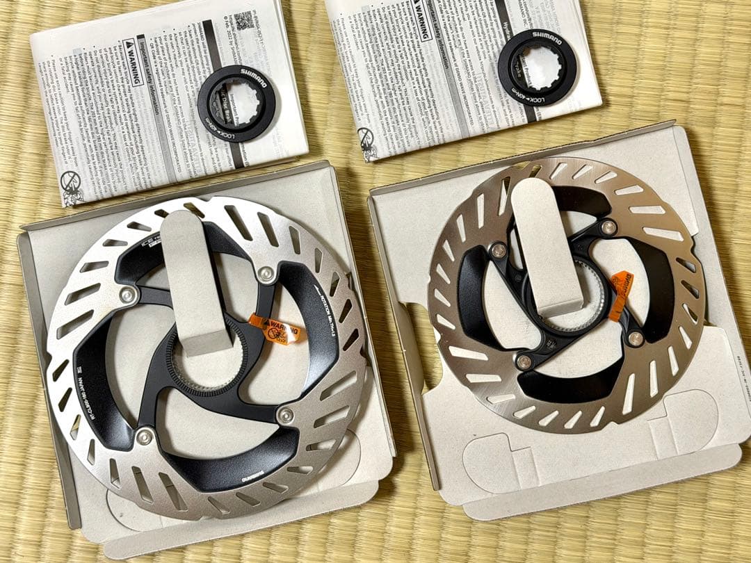 シマノ ディスクローター RT-CL900 140/160mmセット（内セレ）