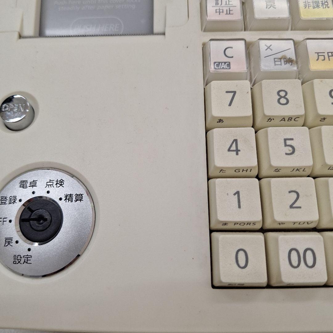CASIO レジスター TE-340 説明書あり ロール紙つき