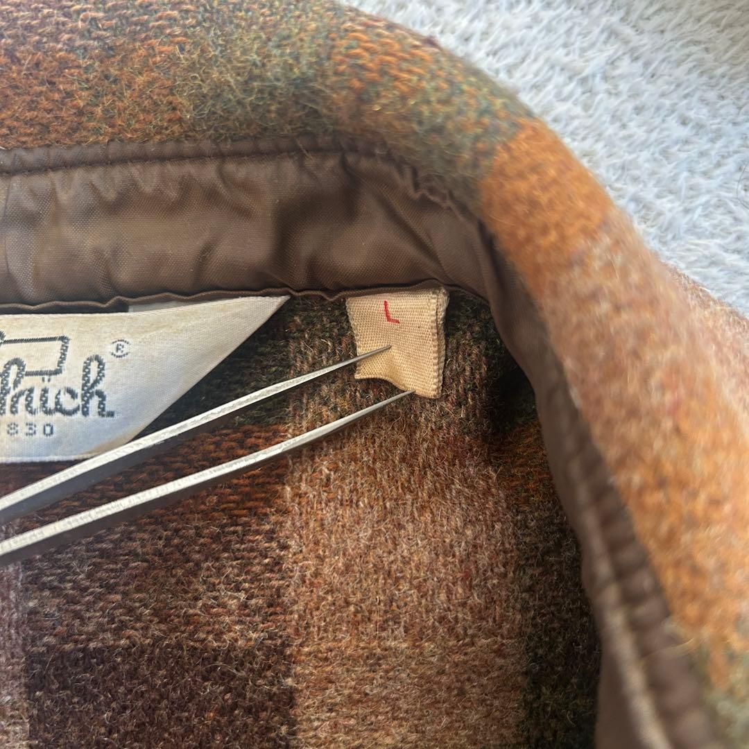70s 80s Woolrich ビンテージ マッキーノジャケット デジタルカモ