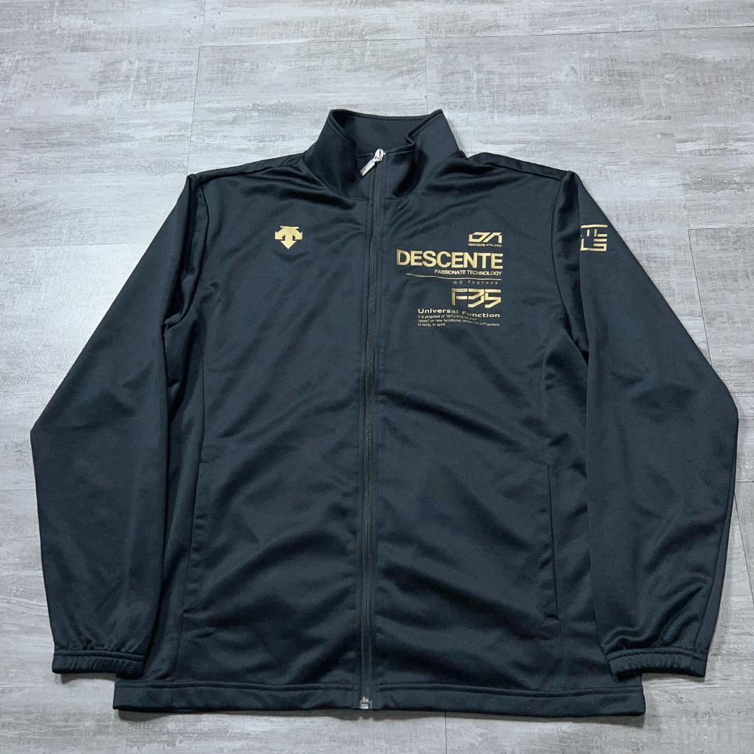 DESCENTE デサント Move Sport ジャージ 上下セット M 黒金