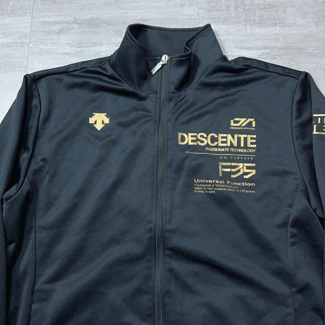 DESCENTE デサント Move Sport ジャージ 上下セット M 黒金