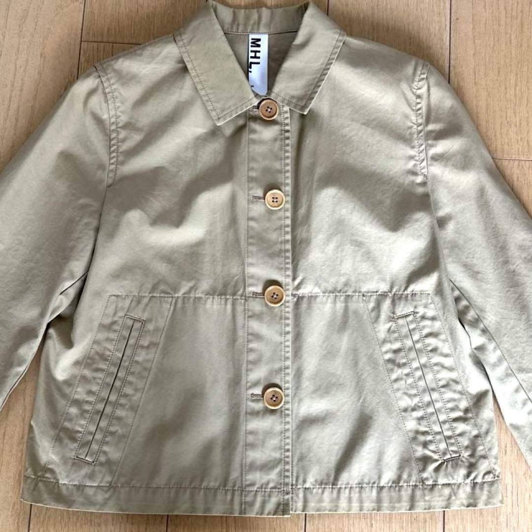 MHL マーガレットハウエル　ベージュ ジャケット サイズII