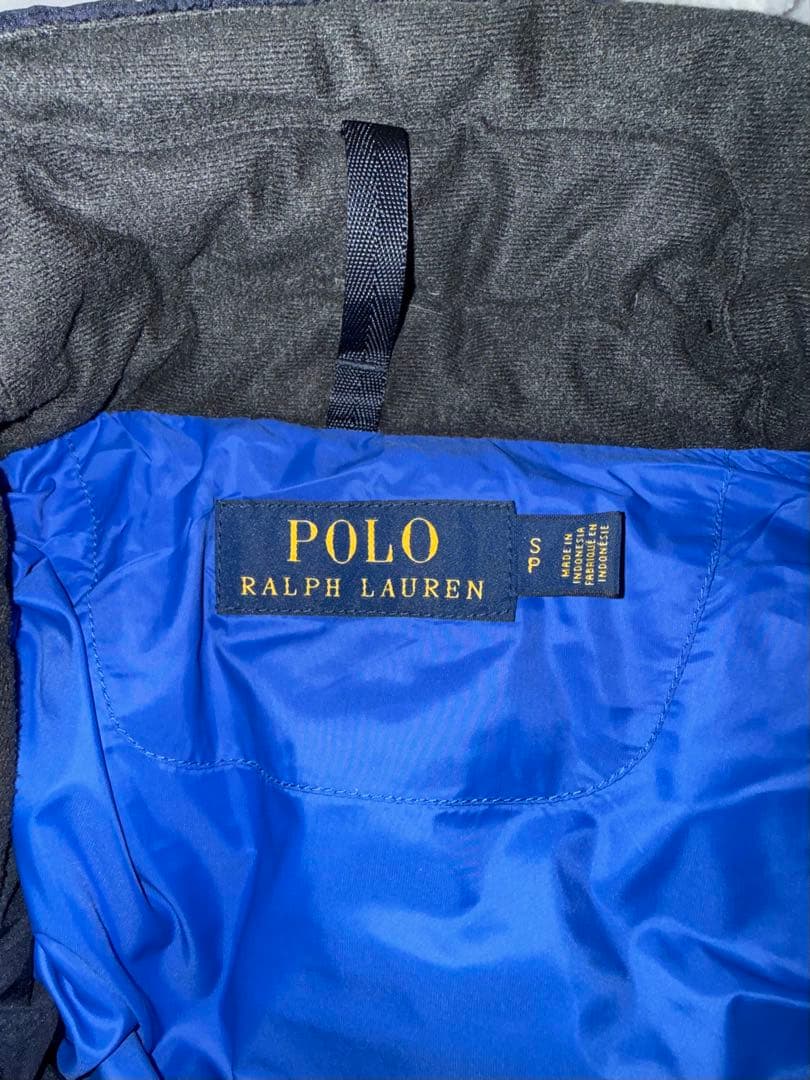 Polo Ralph Lauren ネイビー ダウンベスト ビッグポニー