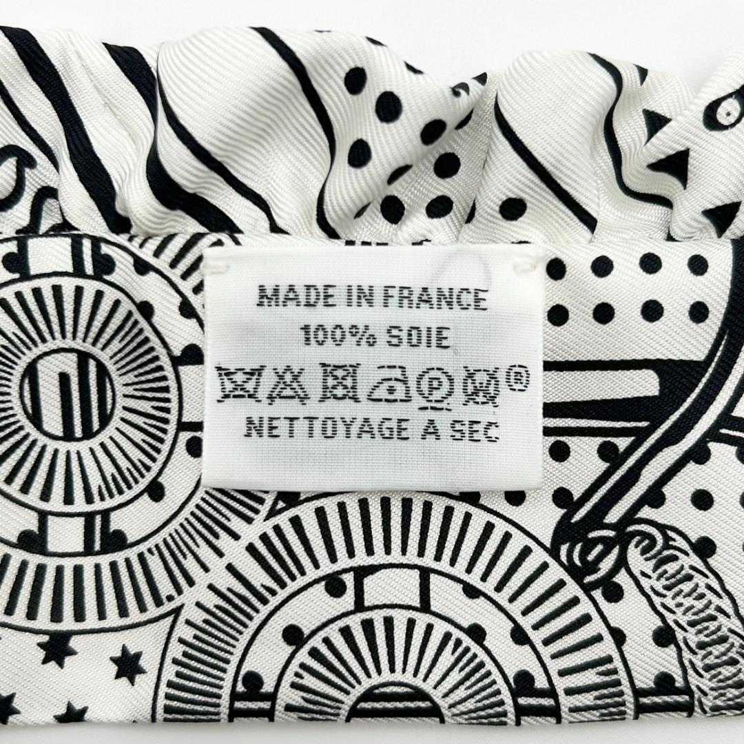 HERMES　エルメス　ツイリーフリル　エプロンドール　バンダナ　マリン