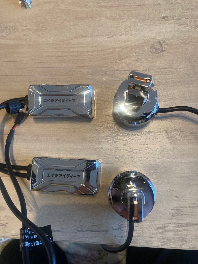 【美品】HID屋 Qシリーズ プラチナ LEDヘッドライト (D4Sで使用)