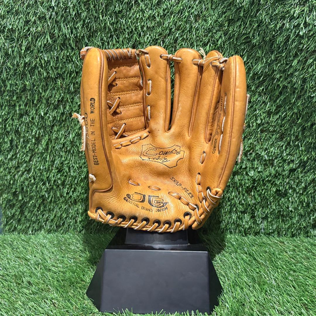新品未使用デッドストック野球グラブ　グローブ　軟式用　内野手用　長嶋茂雄モデル