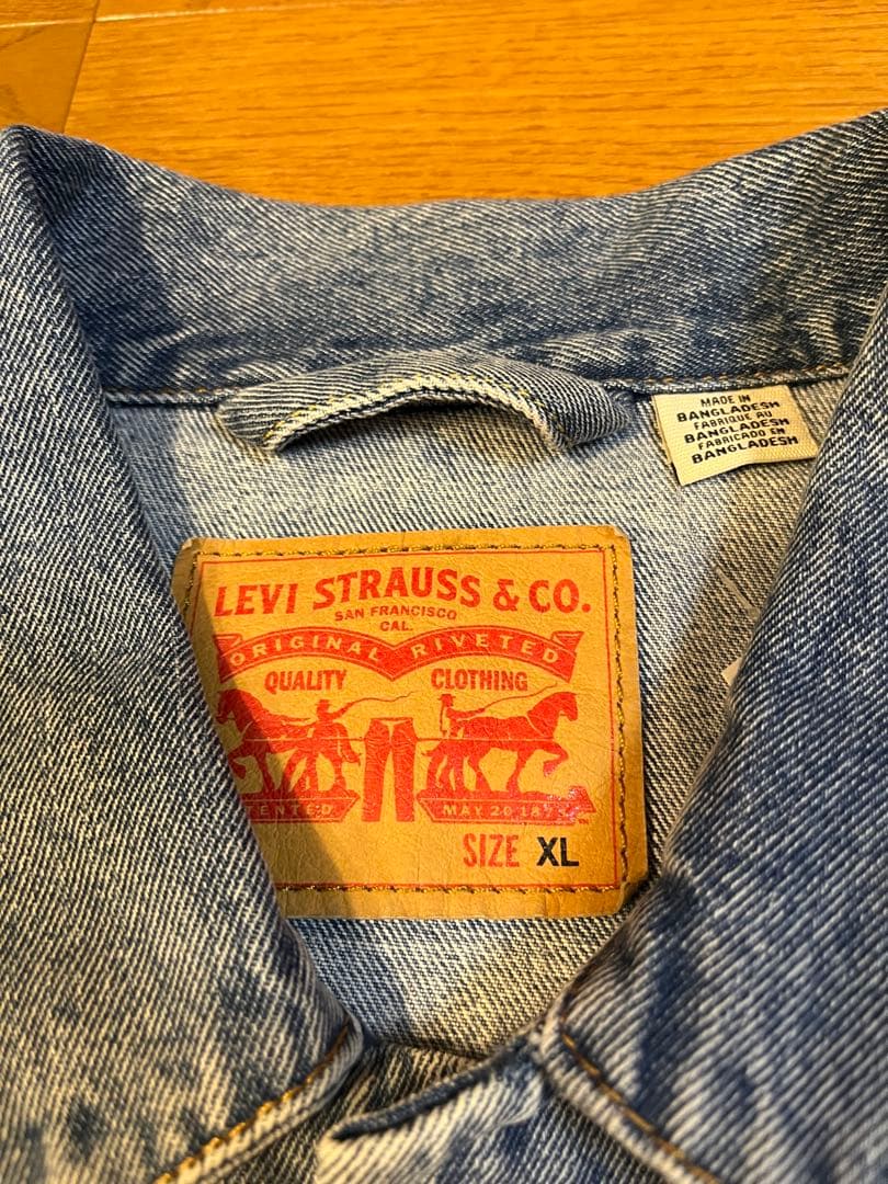 極美品 levi's 3rd デニムジャケット XL