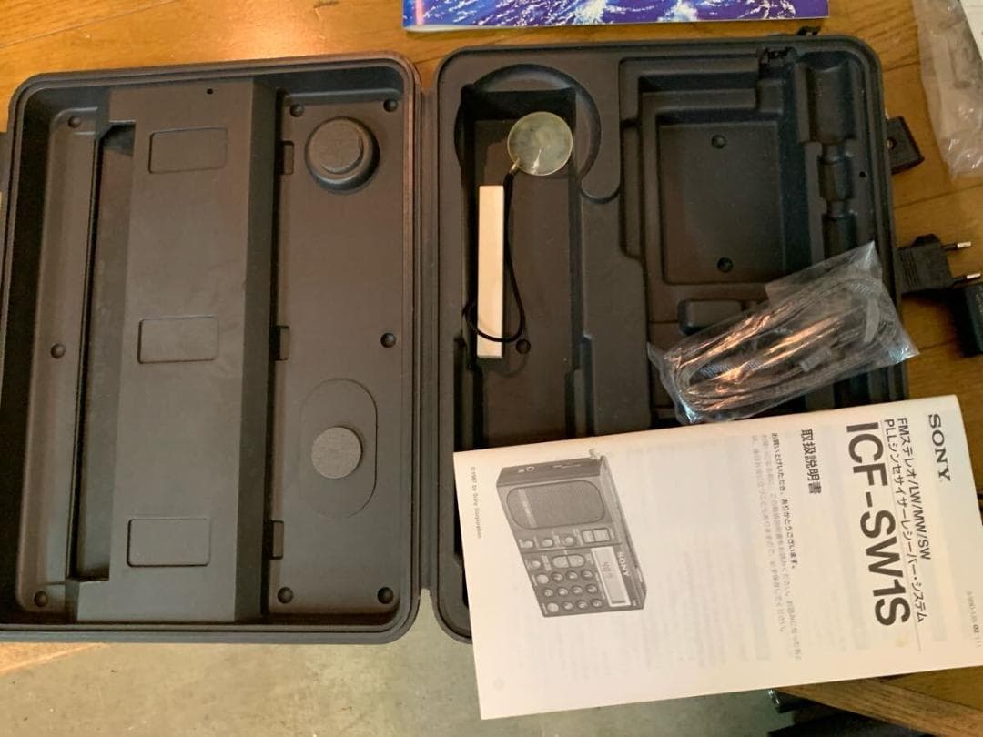 SONY ICF-SW1S FMステレオ　シンセサイザーレシーバー システム