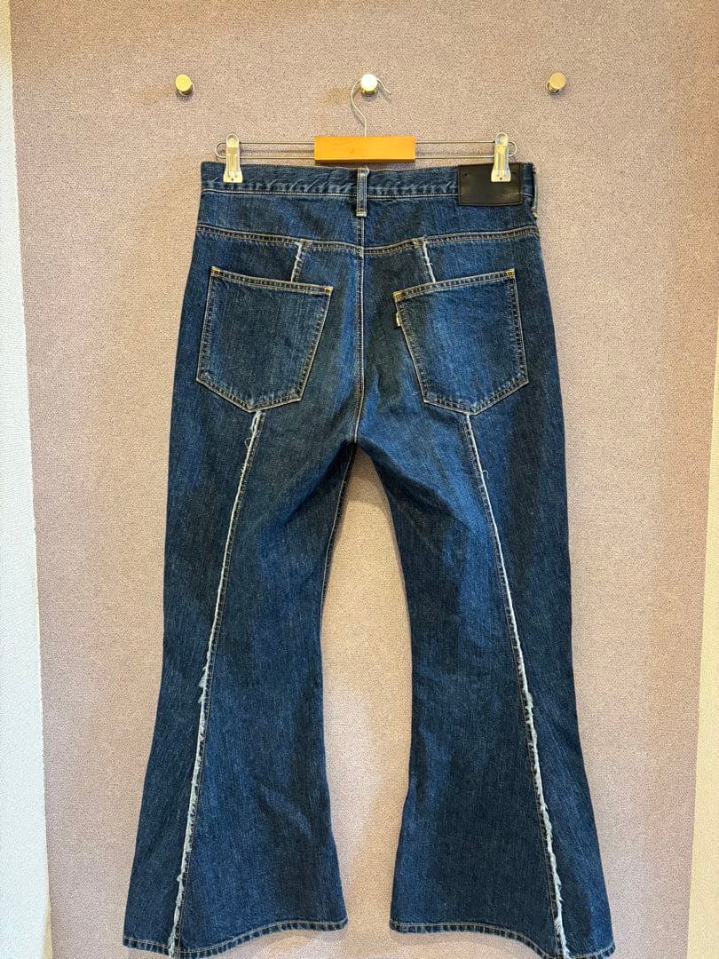 JieDa 21AW デニムフレアパンツ