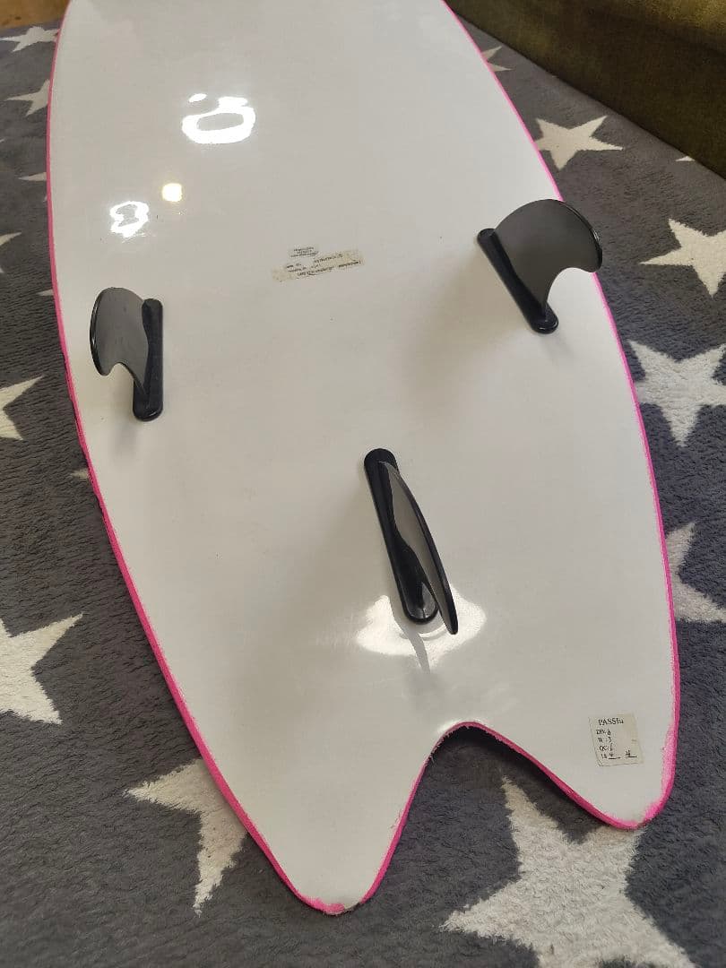 ESSENCE 5'8\" ソフトボード サーフボード　トライフィン　ピンク