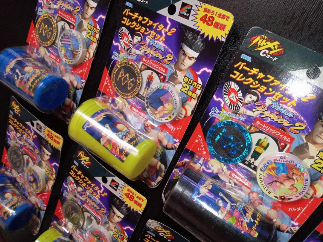 バーチャファイター２　コレクションセット（7個）　バトメン（Cコード）