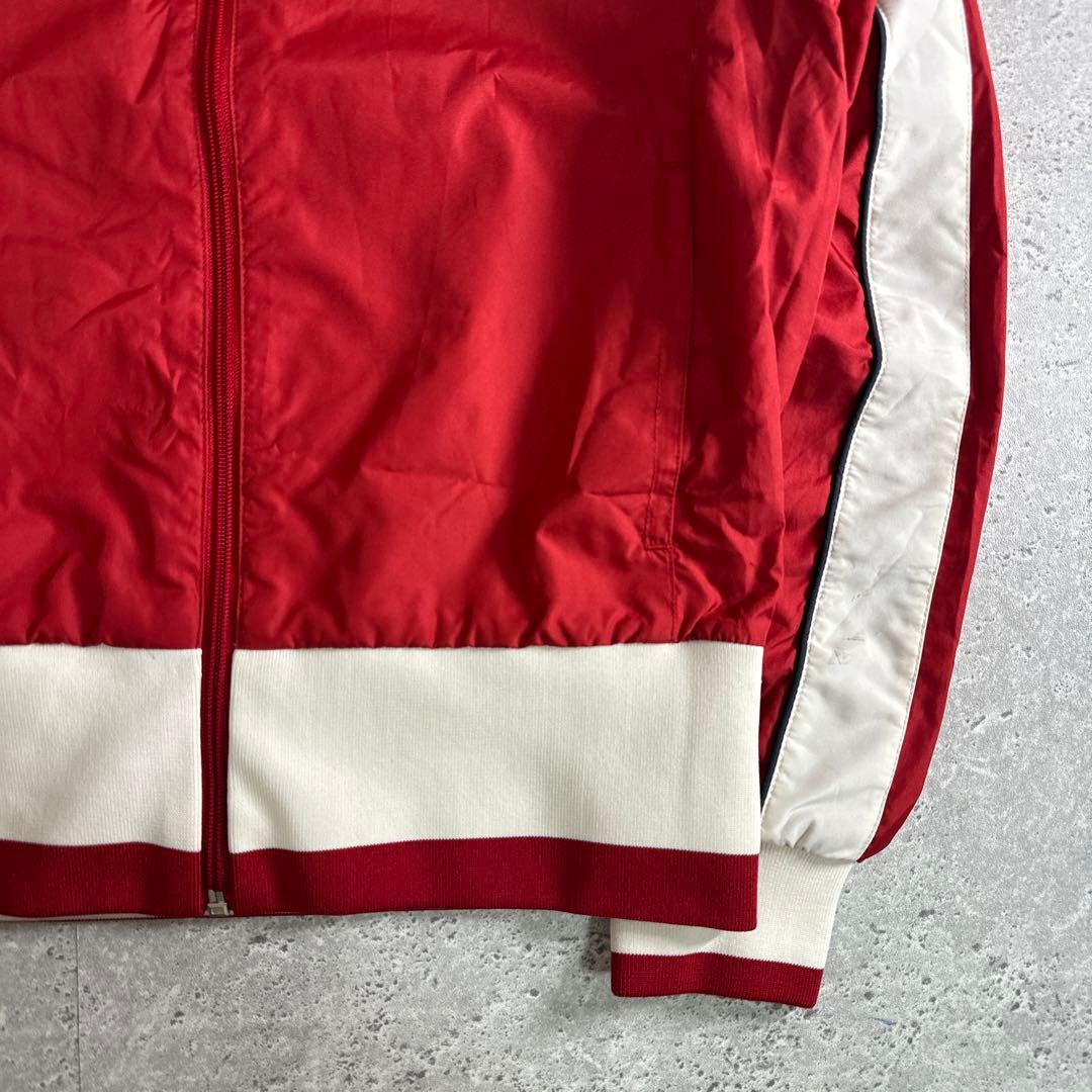 【希少】アンブロ 90s umbro ナイロンジャケット ジャージ レッド M