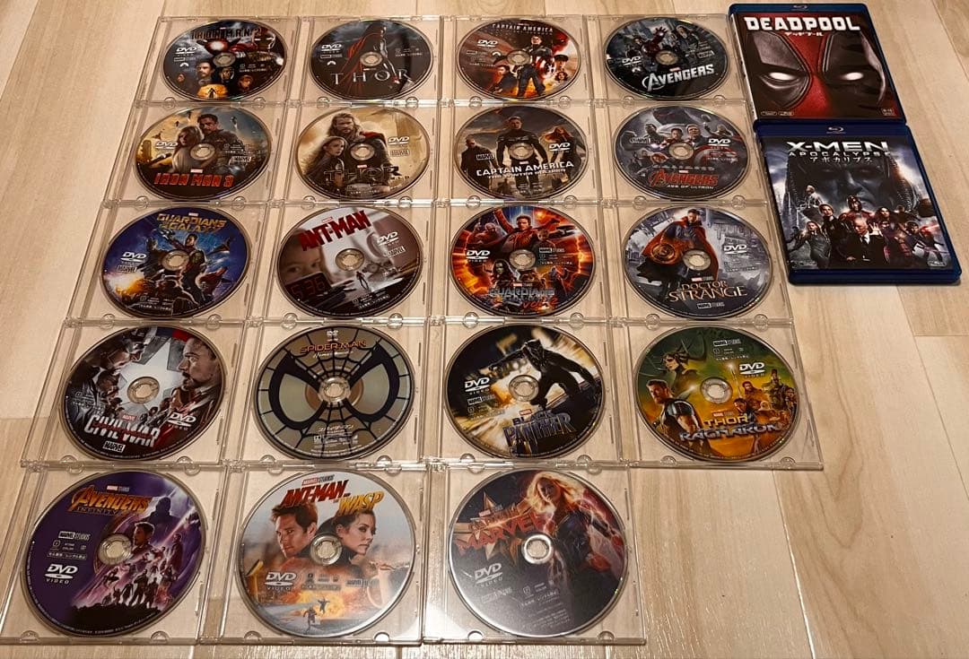 ［美品］MARVEL DVDセット 21作品