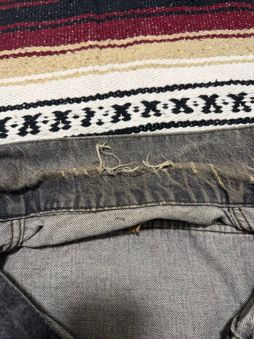 80s Levi's 70506 ブラック USA製 先染め黒 Gジャン