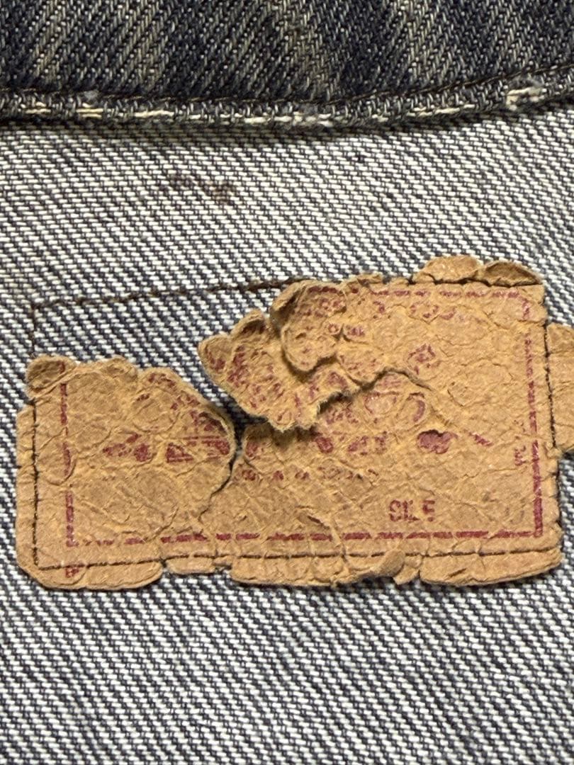 80s Levi's 70506 ブラック USA製 先染め黒 Gジャン