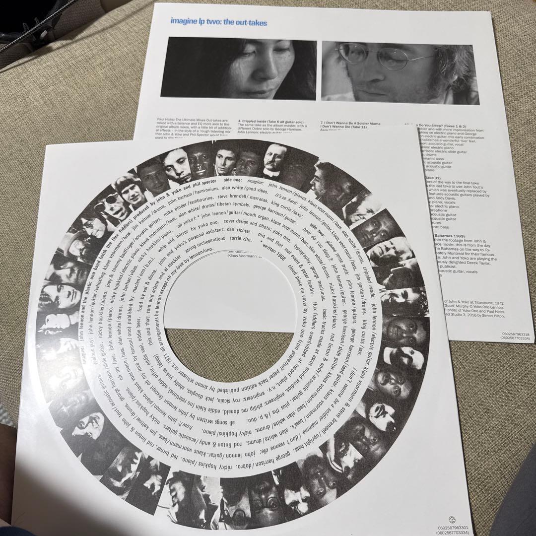 John Lennon - Imagine 輸入盤2LP