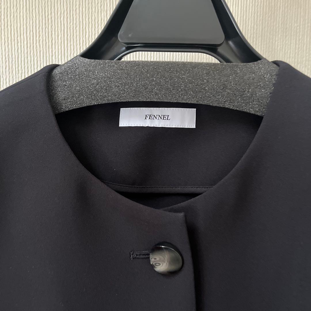 ヤマダヤ　FENNEL ジレ　ブラック　新品