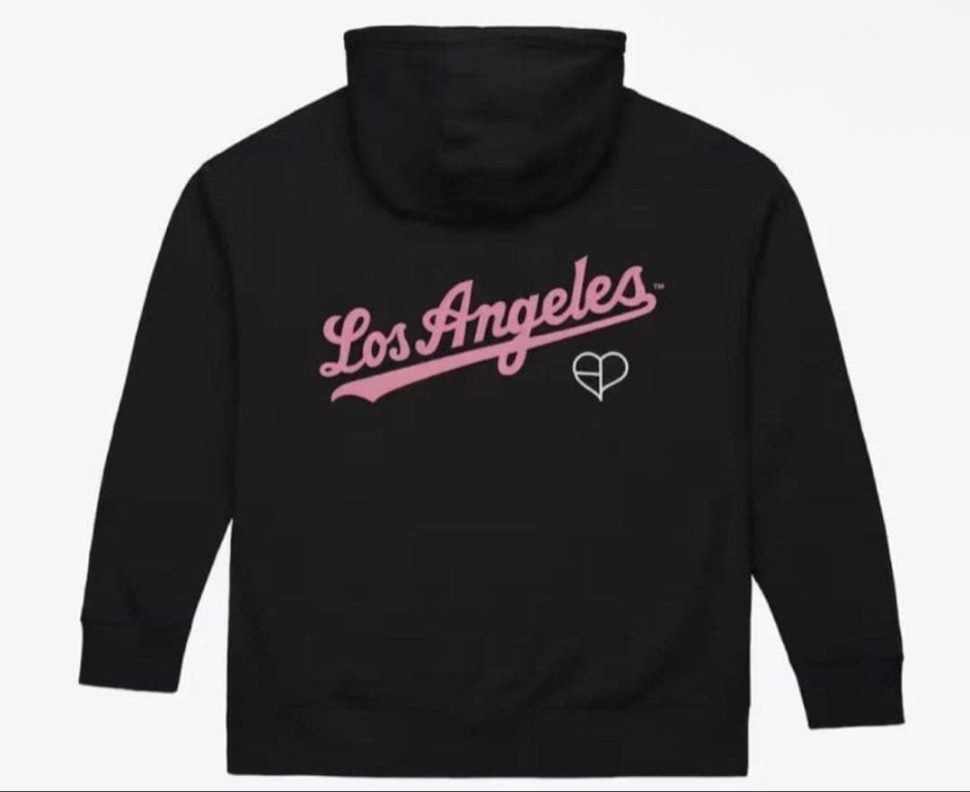 BLACKPINK × MLB LA Dodgers パーカー