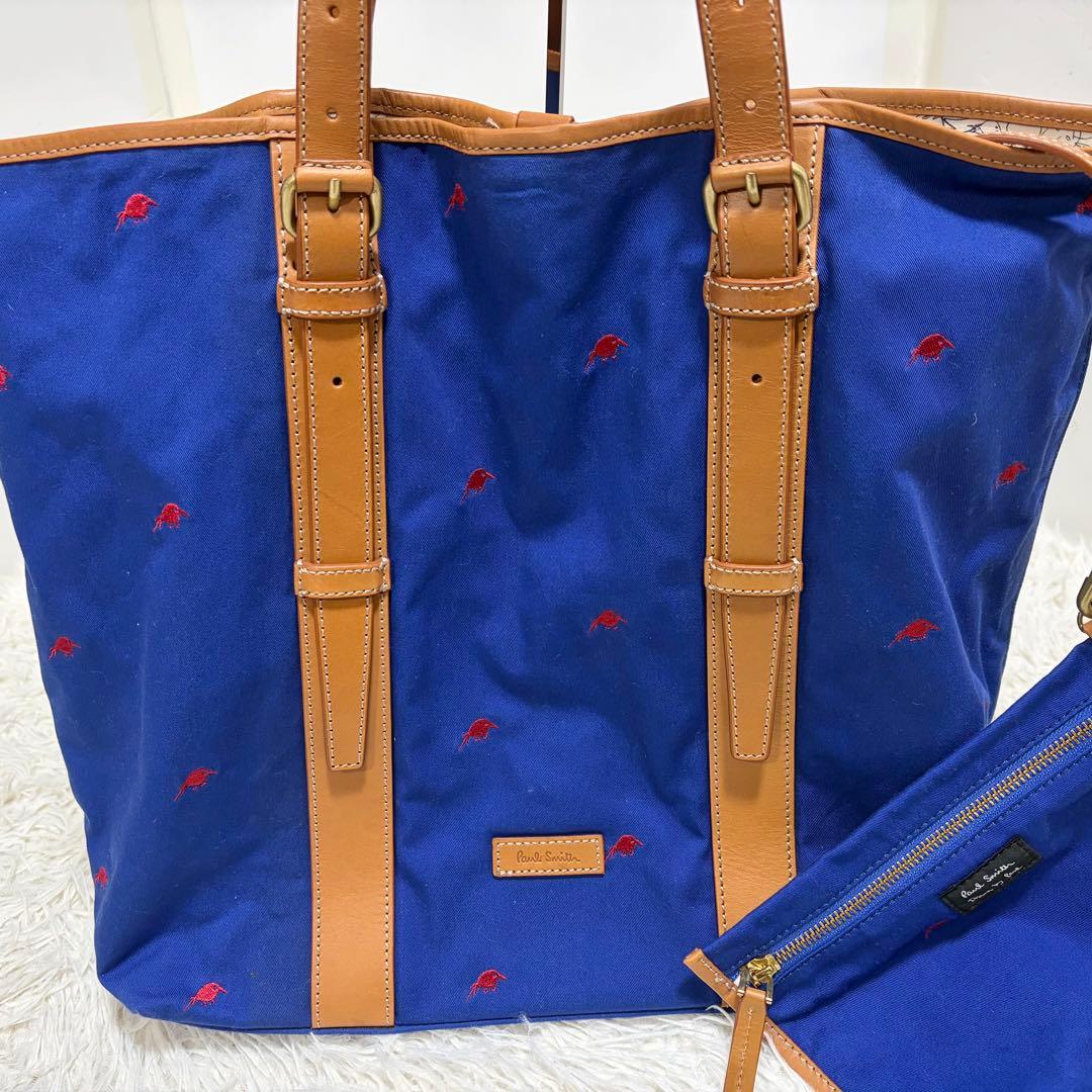 ✨ポーチ付✨Paul Smith ポールスミス　トートバッグ