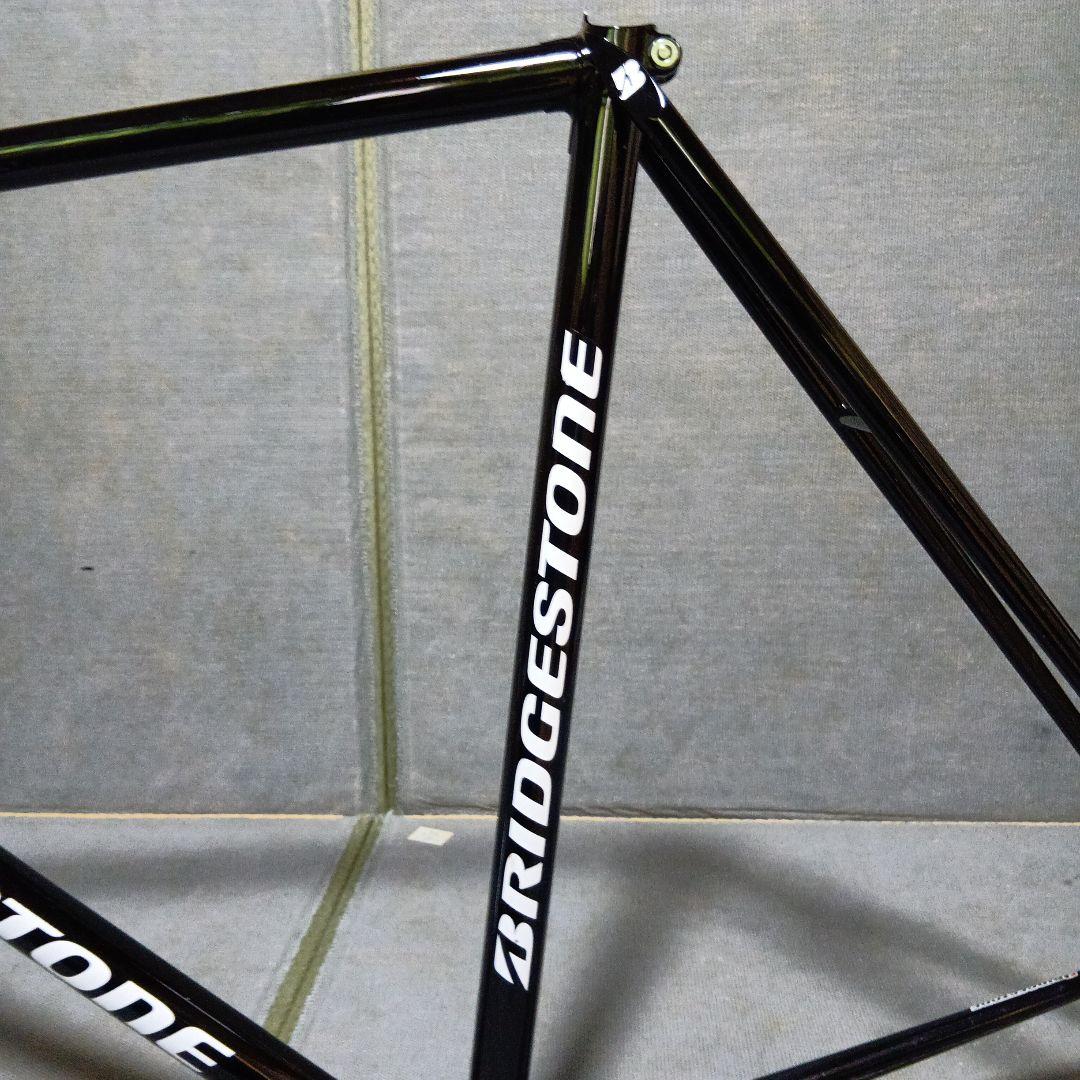 BRIDGESTONE ピストフレーム　エアロ　njs 競輪 ブラック