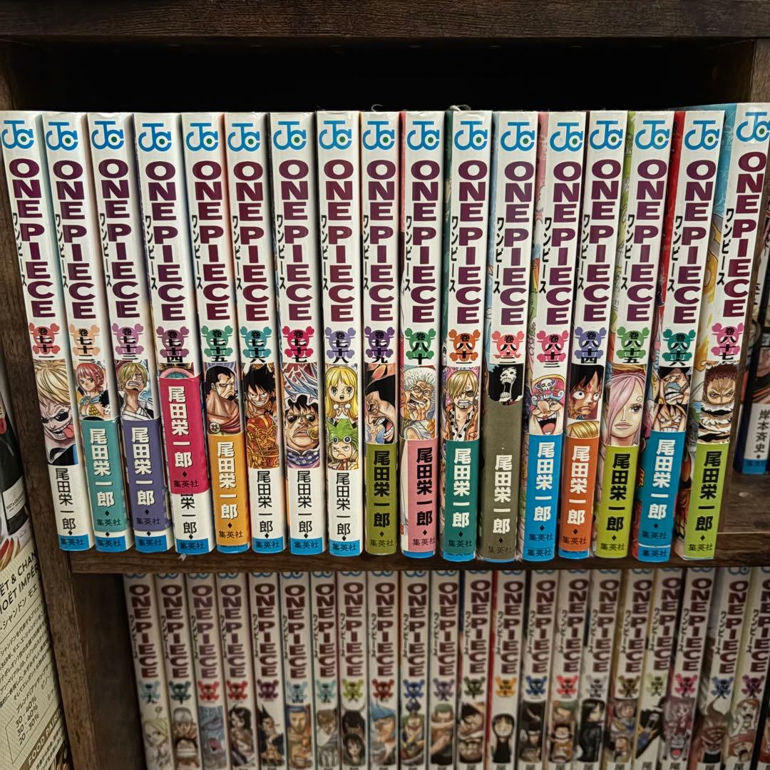 ワンピース1〜100巻