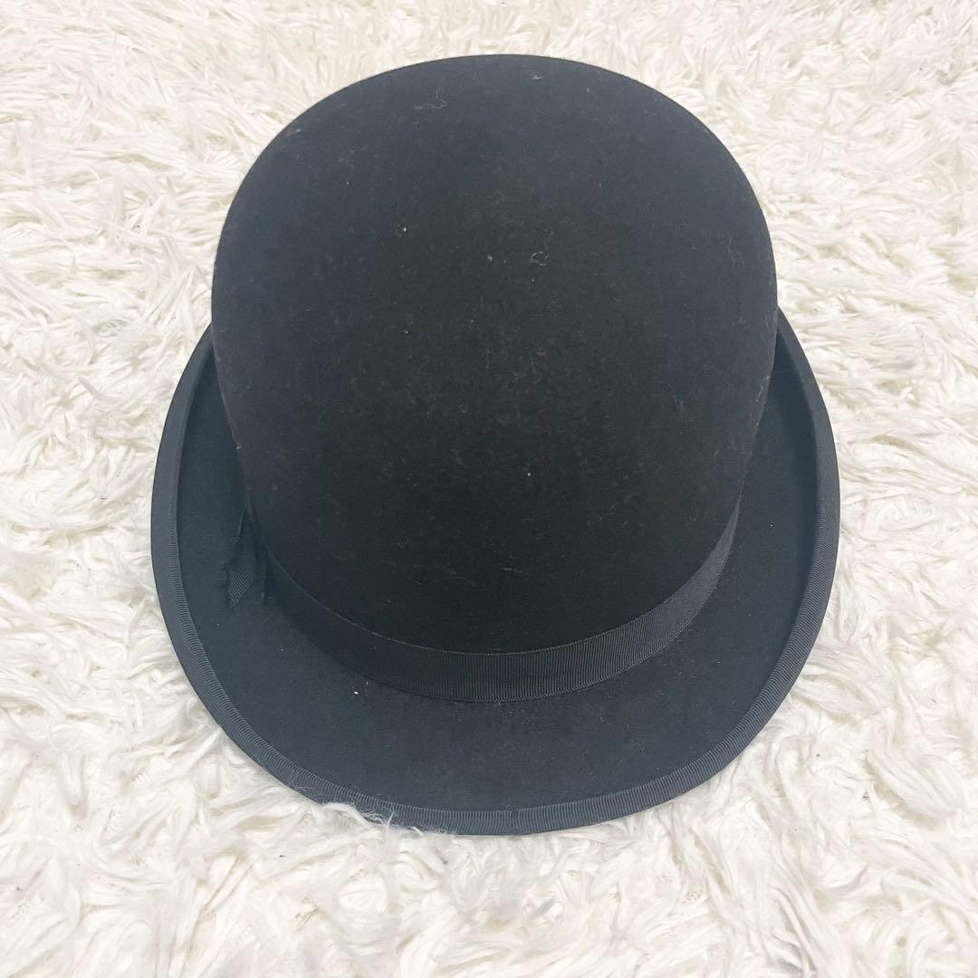 【極美品】クリスティーズロンドン ボーラーハット Fine Fur Felt