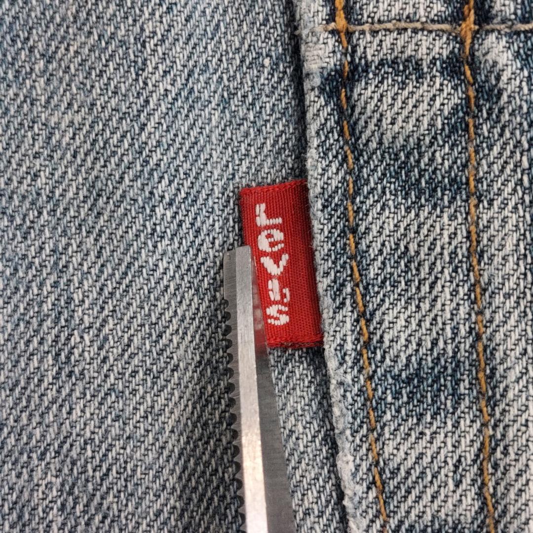 リーバイス569 Levis W32 ブルーデニム 青 ボトム 古着 19177