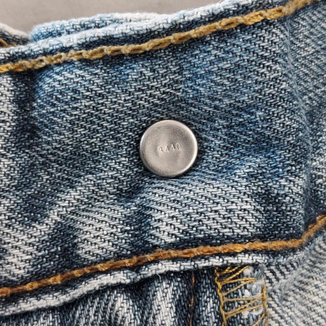 リーバイス569 Levis W32 ブルーデニム 青 ボトム 古着 19177