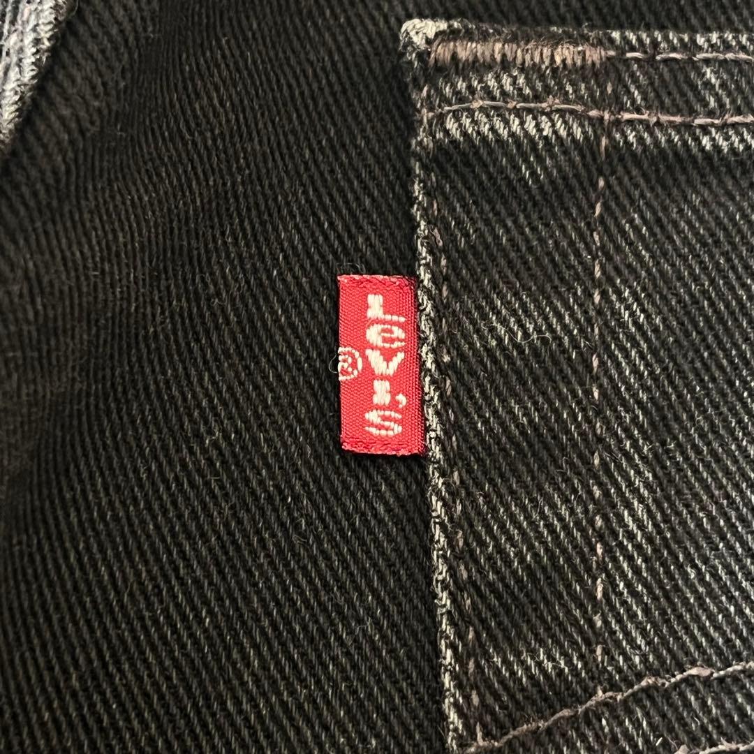 abcde’s！Levi's505 後染ブラックデニム w38 メキシコ製