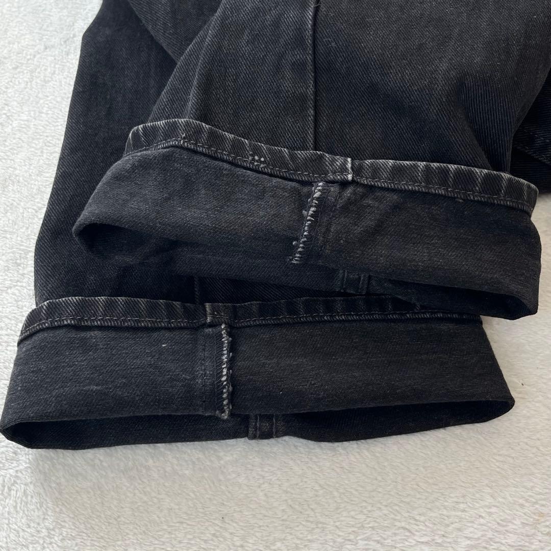 abcde’s！Levi's505 後染ブラックデニム w38 メキシコ製
