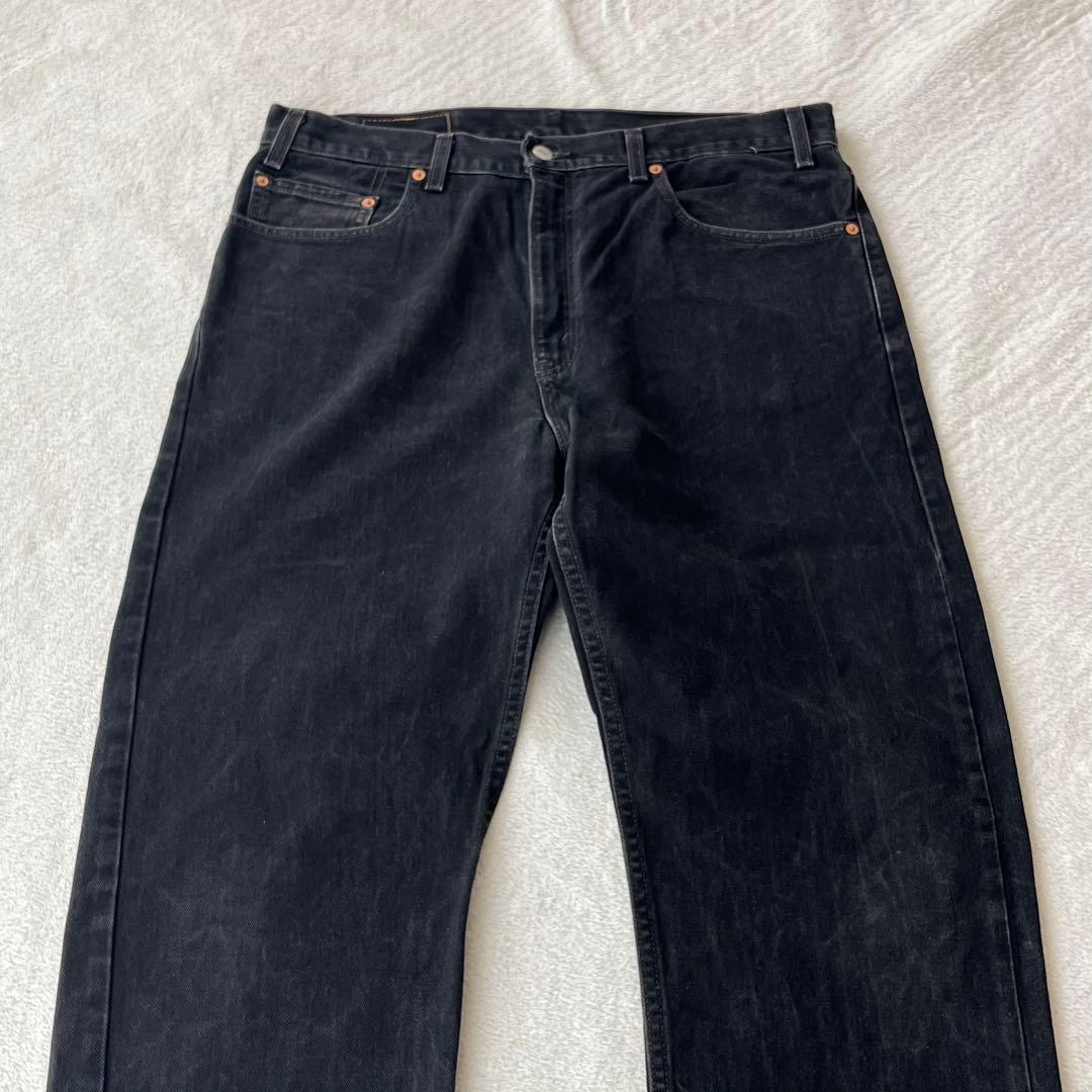 abcde’s！Levi's505 後染ブラックデニム w38 メキシコ製