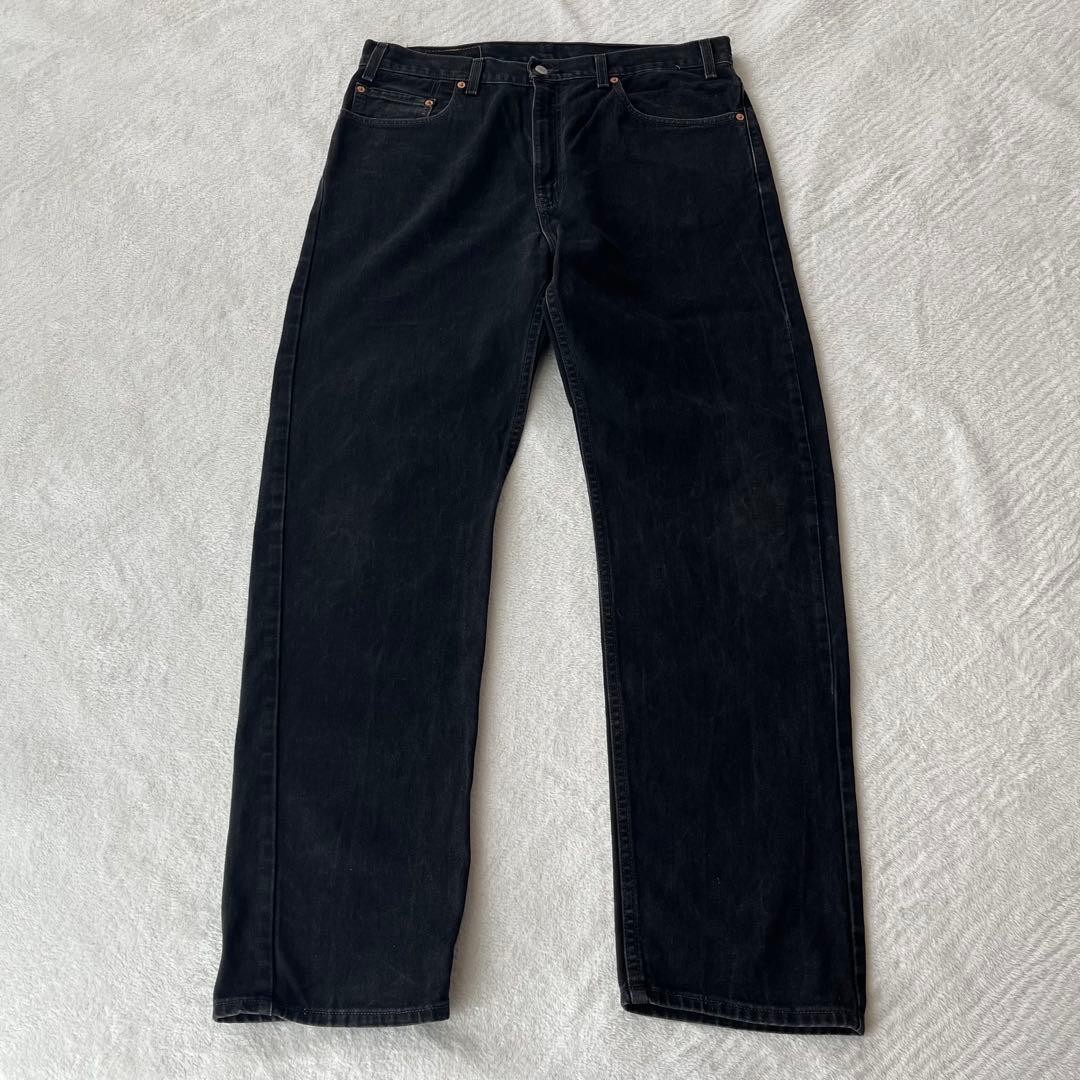 abcde’s！Levi's505 後染ブラックデニム w38 メキシコ製
