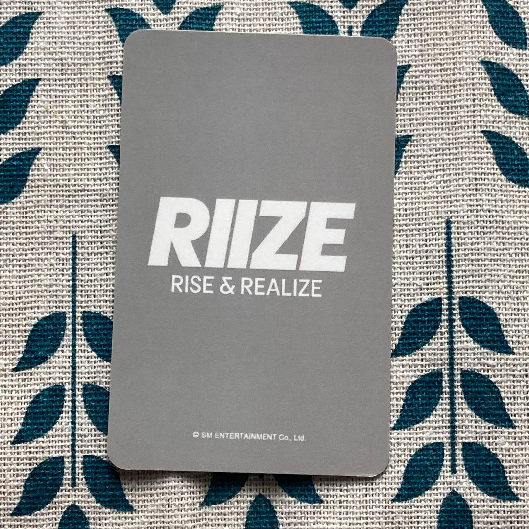 RIIZE 来日記念 ユニバ ショウタロウ トレカ