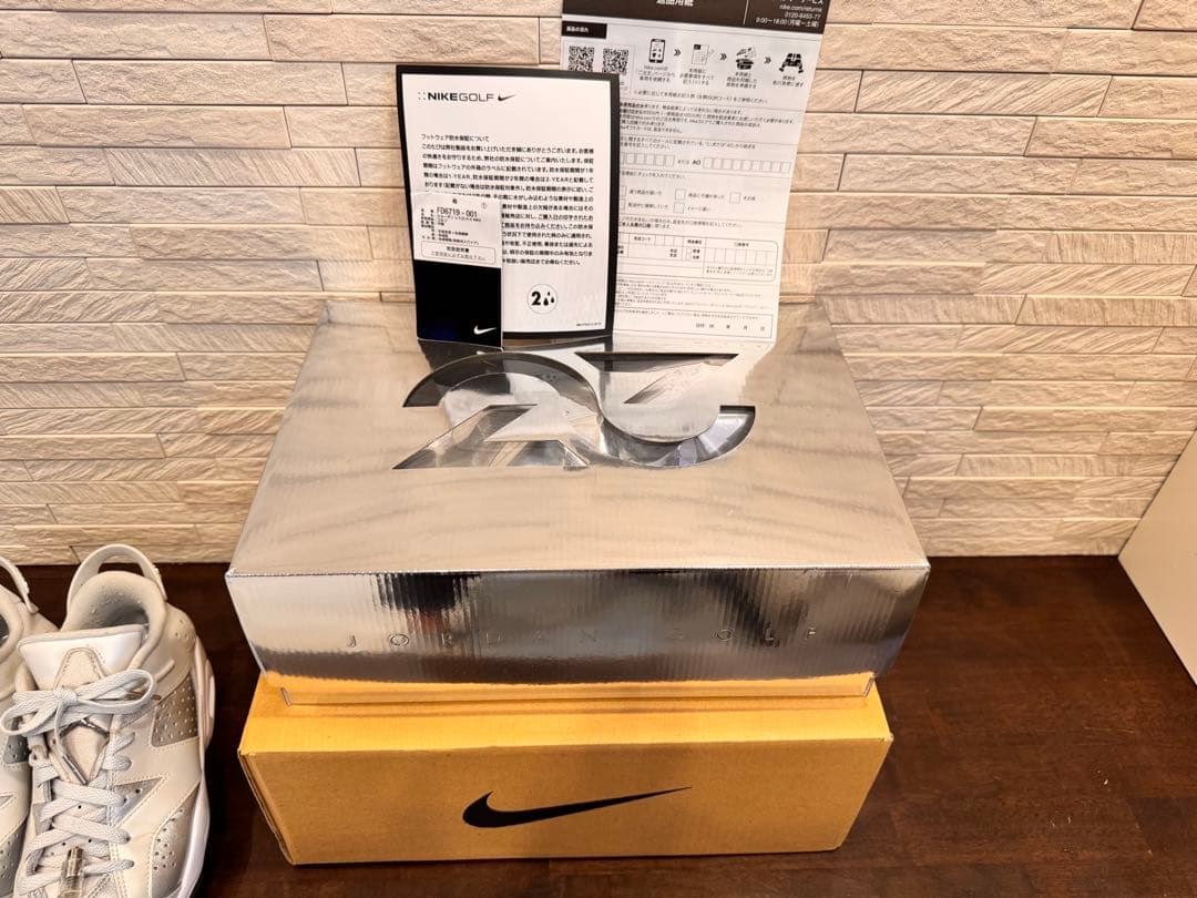 Jordan Golf 6 シルバー ゴルフシューズ