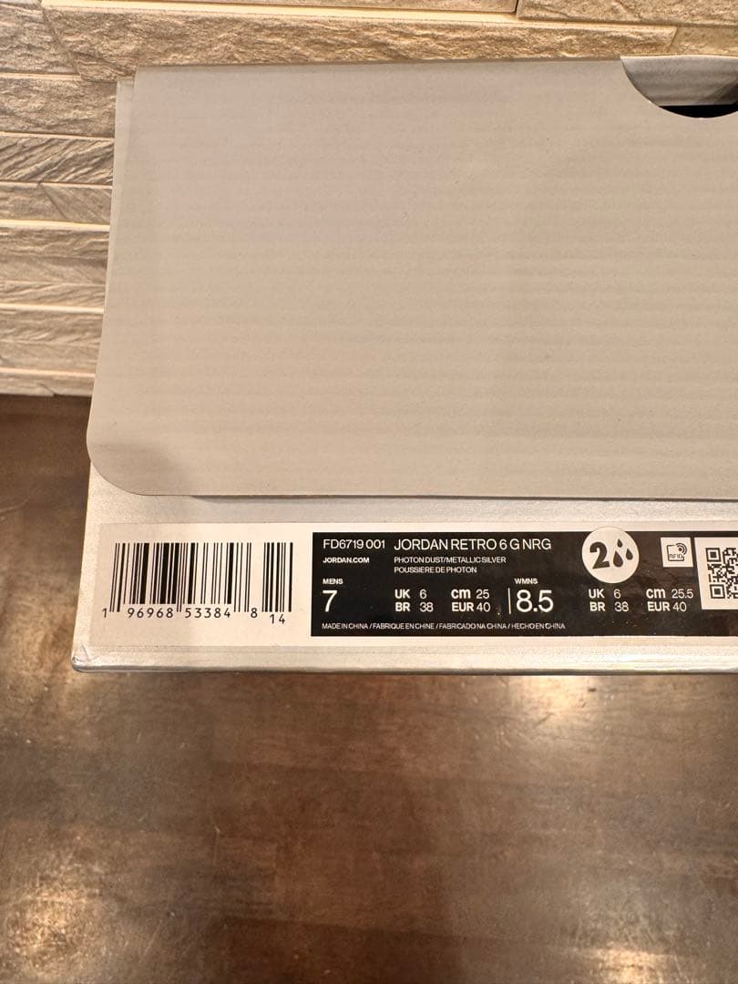 Jordan Golf 6 シルバー ゴルフシューズ
