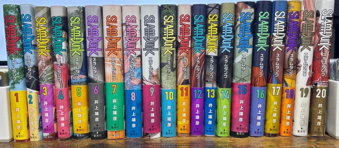 美品　スラムダンク 全巻 新装版　帯付き