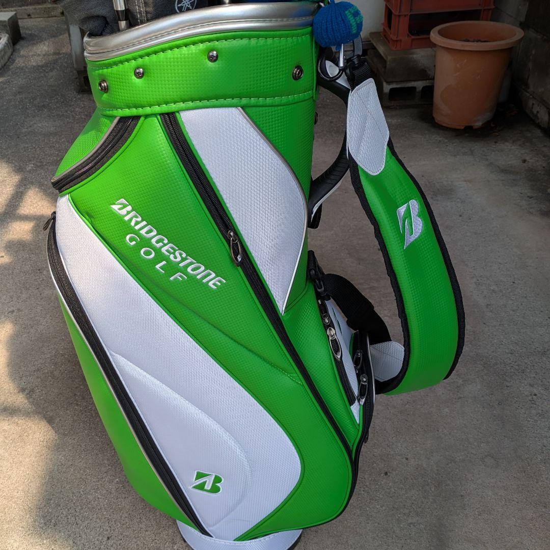 BRIDGESTONE ゴルフ キャディバッグ グリーン CBG422