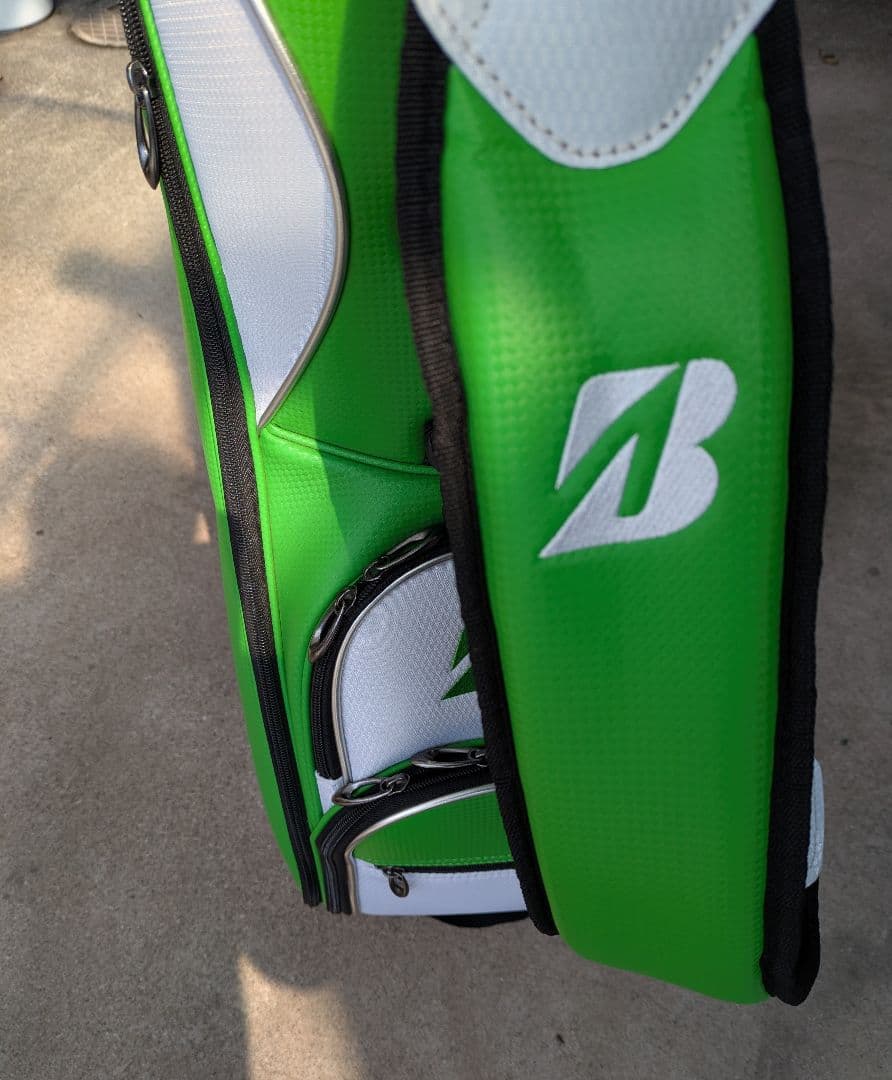 BRIDGESTONE ゴルフ キャディバッグ グリーン CBG422