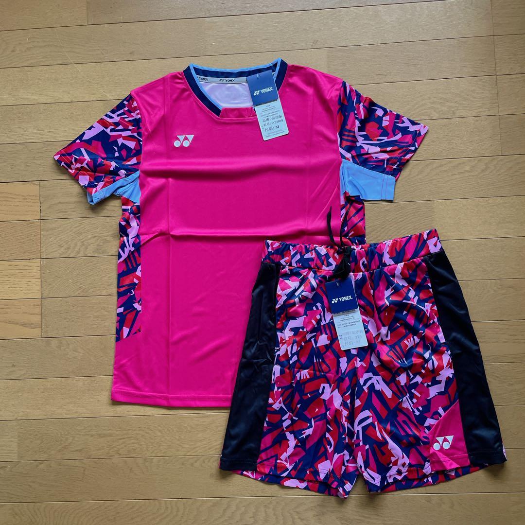 ヨネックスYONEX バドミントン日本代表モデルゲームウェア　上下セット新品M