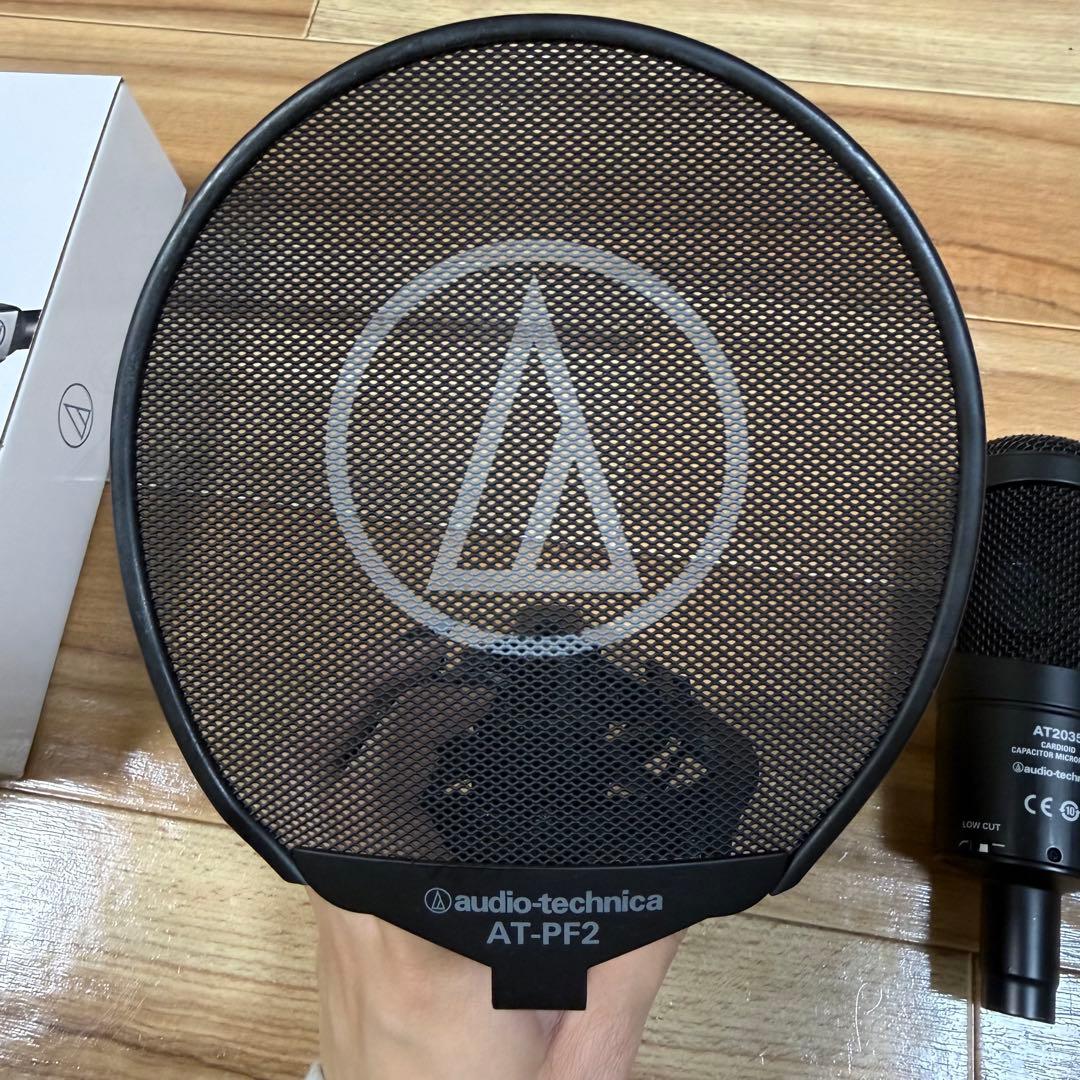 audio-technica AT2035 コンデンサーマイク 純正ポップガード