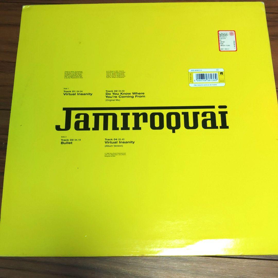 【Jamiroquai / VIRTUAL INSANITY 】UKオリジナル盤