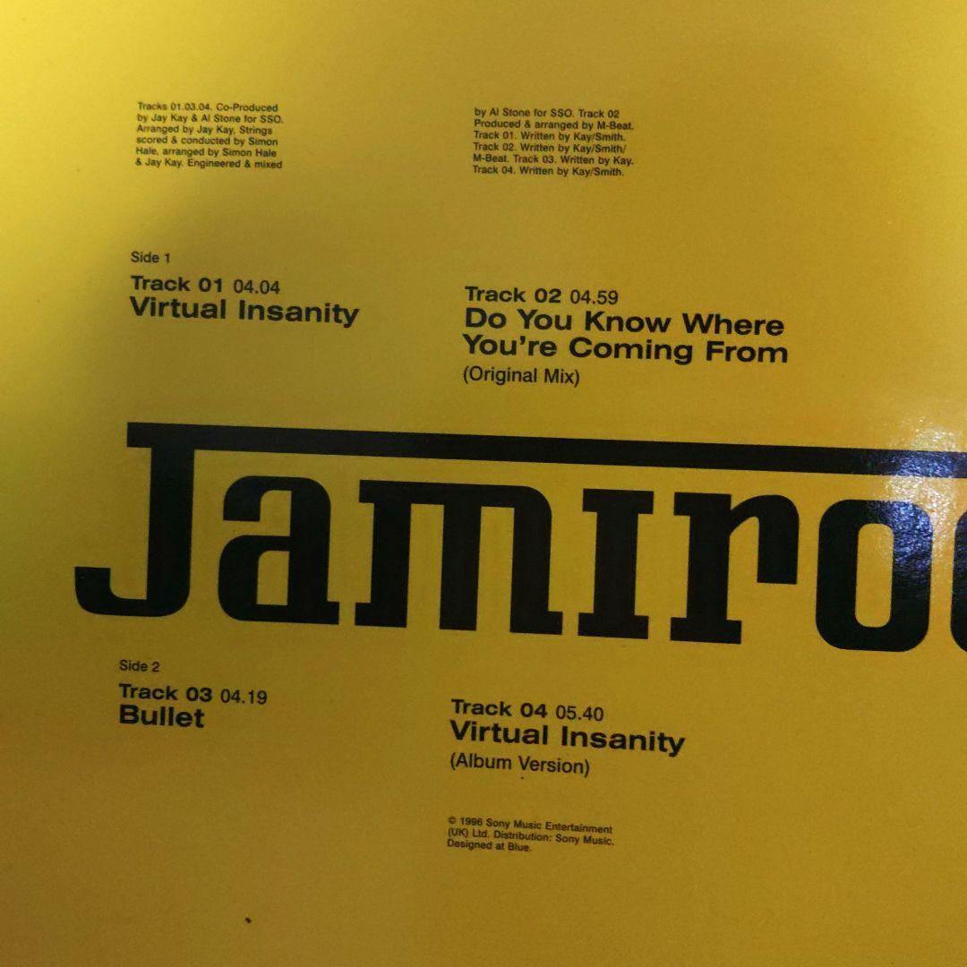 【Jamiroquai / VIRTUAL INSANITY 】UKオリジナル盤