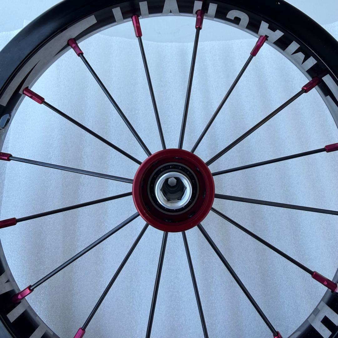 整備済み　マッハビットV4 アルミホイール　ランバイク　ストライダー