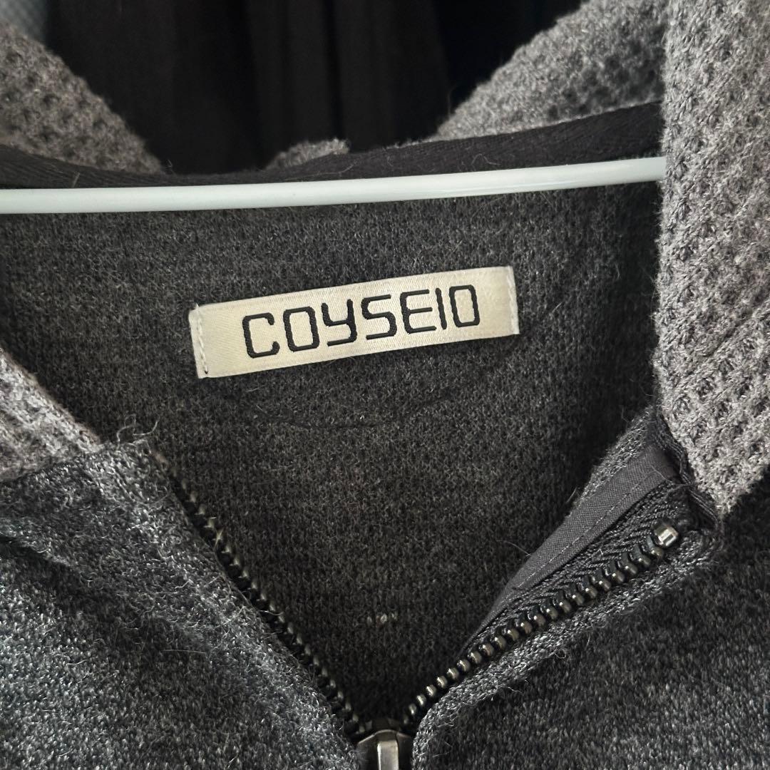 トップス COYSEIO 24FW EARMUFFS HOOD ZIP-UP