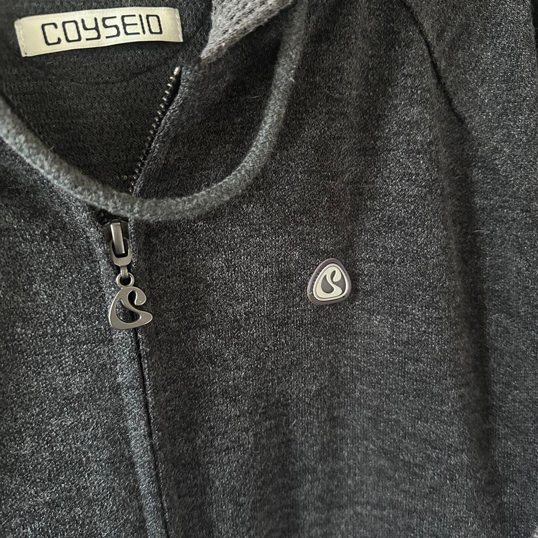トップス COYSEIO 24FW EARMUFFS HOOD ZIP-UP