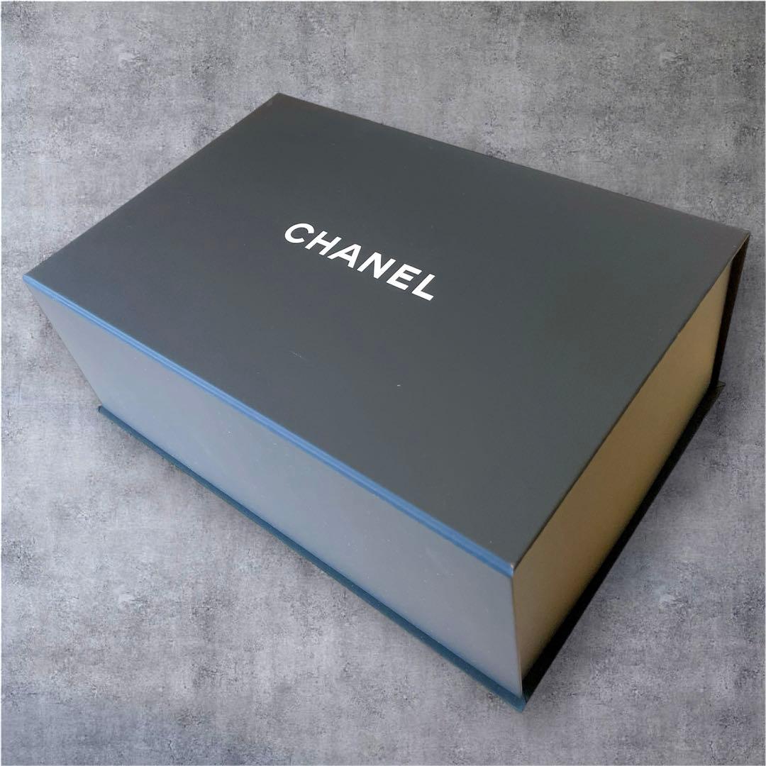 ☆極美品☆ CHANEL シャネル　マットブラック　空箱　マグネット　付属品付