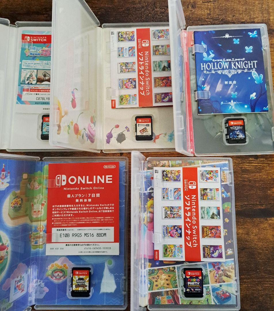 Nintendo Switch ゲームソフト 5本セット まとめ売り