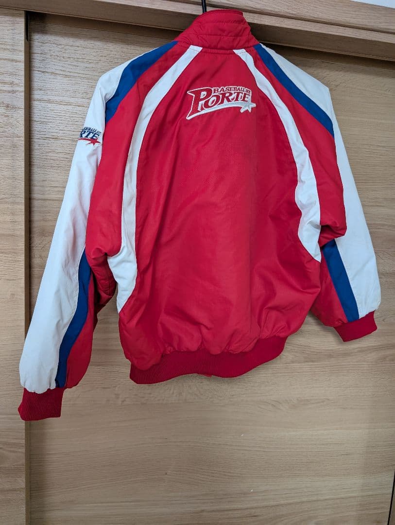 Mizuno ポルテ野球ジャケット JMサイズ 赤